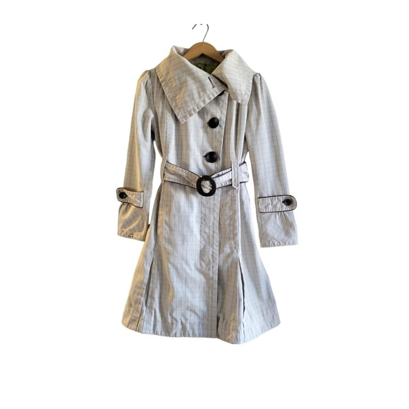 Soia & Kyo Jackets & Blazers - Soia & Kyo Gray Trench Coat